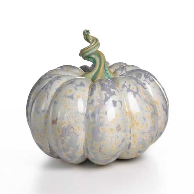 Kate Malone, A Yellow and Grey Pumpkin, 2020