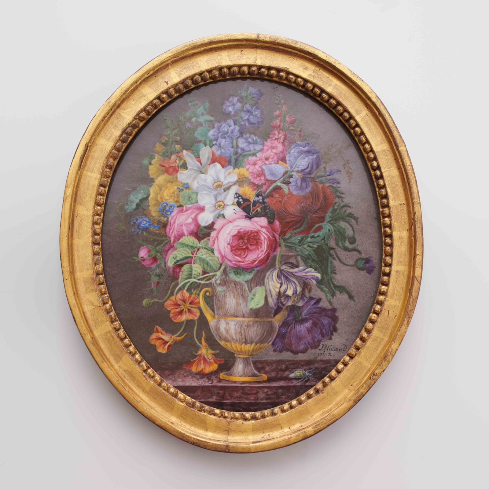 Sèvres Porcelain, A Pair of Soft-Paste Sèvres Porcelain Oval Plaques, 1803-04