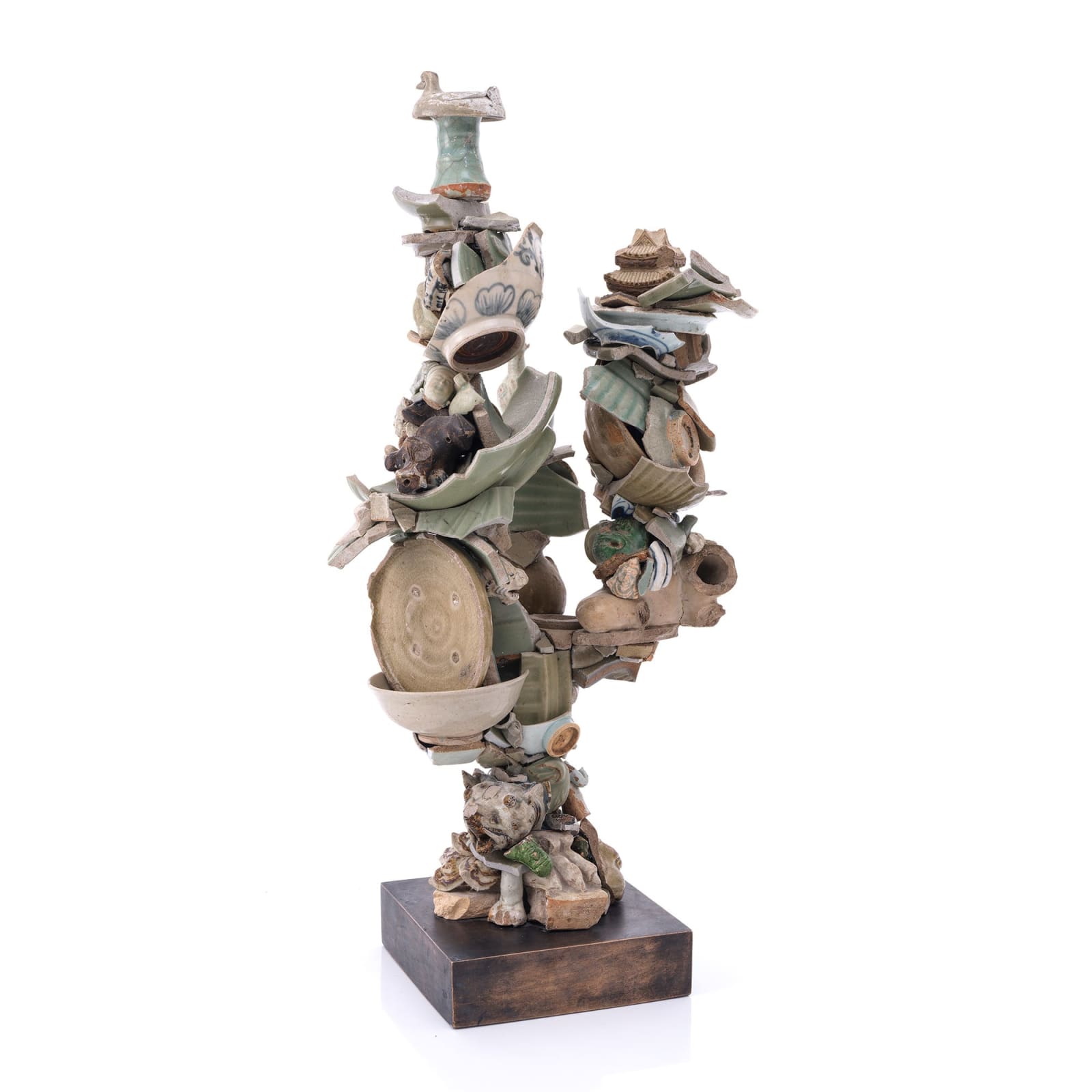 Bouke de Vries, Celadon Accumulation, 2024