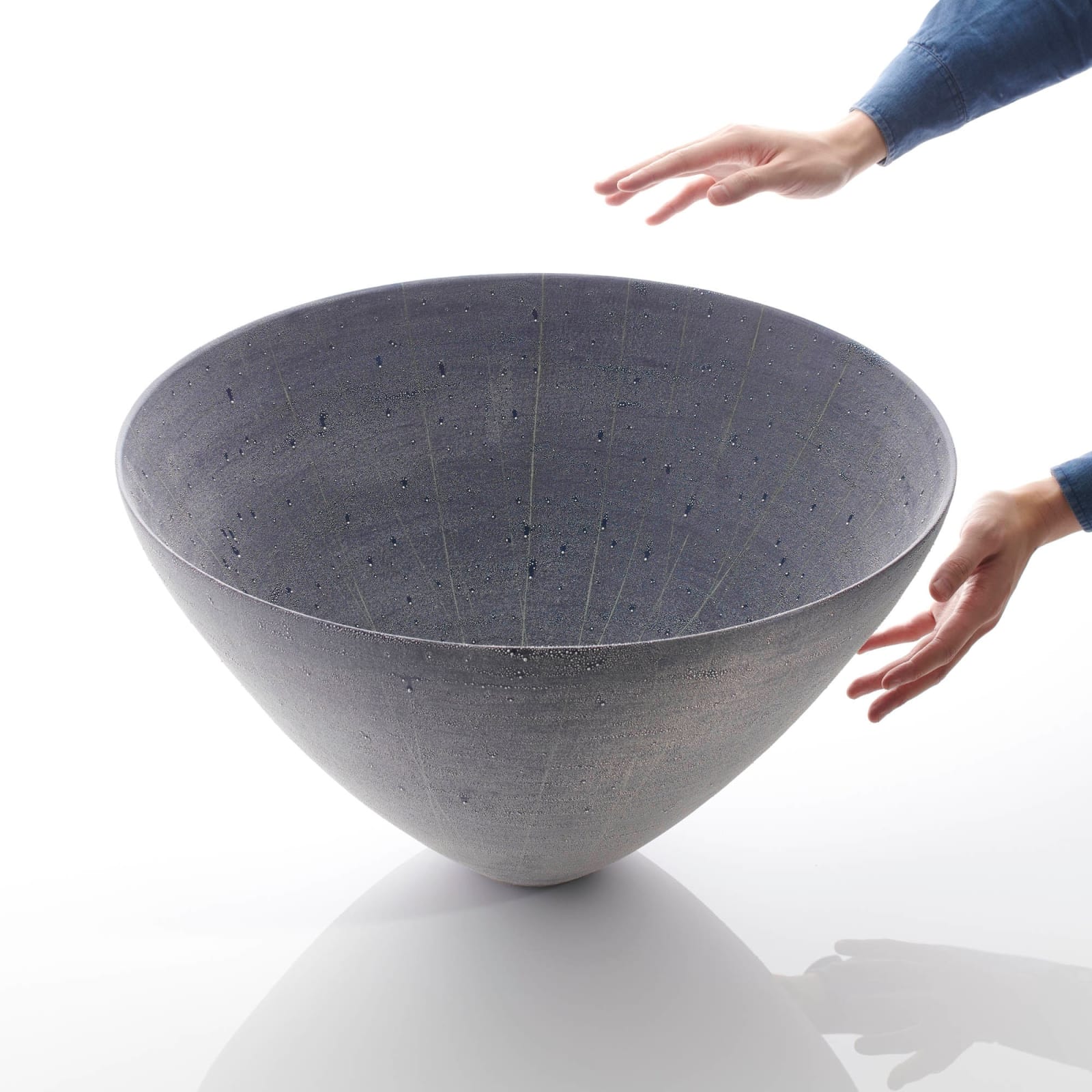 Takahiro Kondo, Silver Mist Bowl, 2023