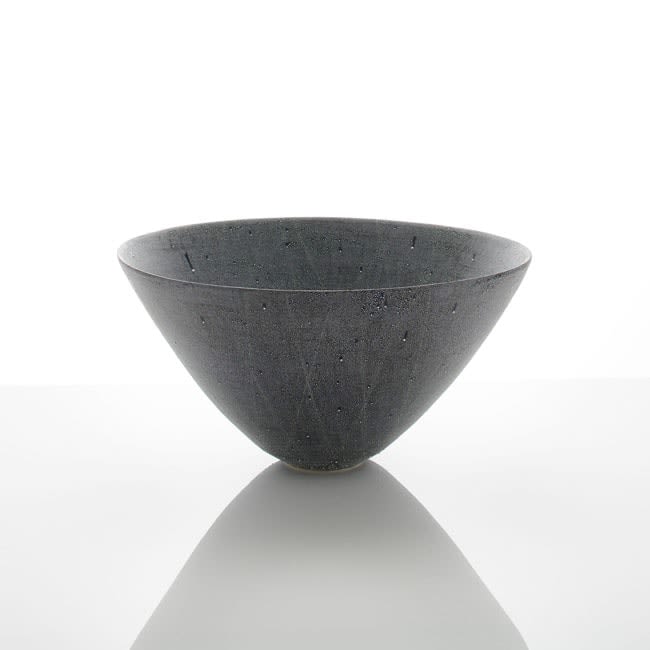 Takahiro Kondo, Silver Mist Lines Bowl, 2018