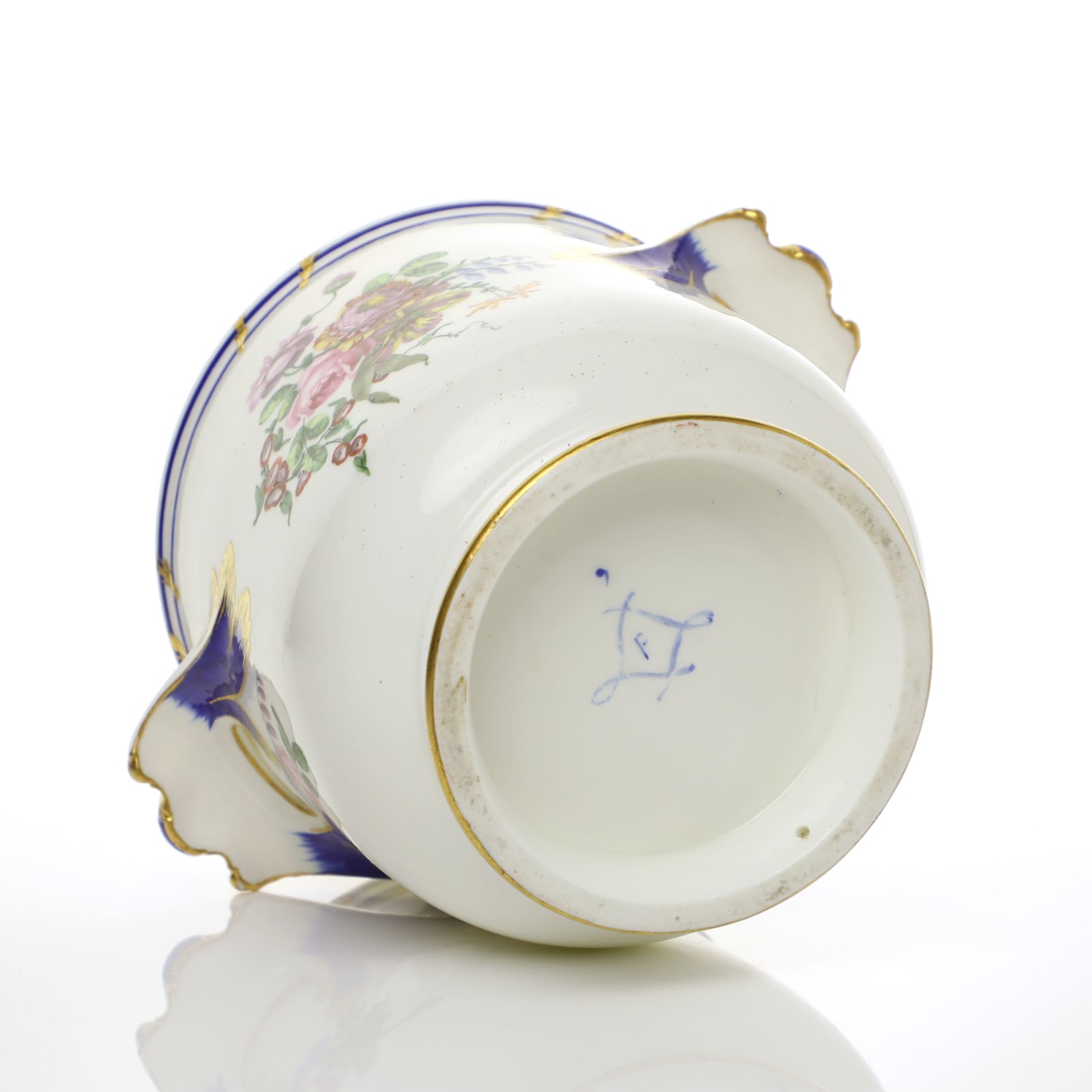 Sèvres Porcelain, A Sèvres Porcelain Liqueur Decanter Cooler, 1768