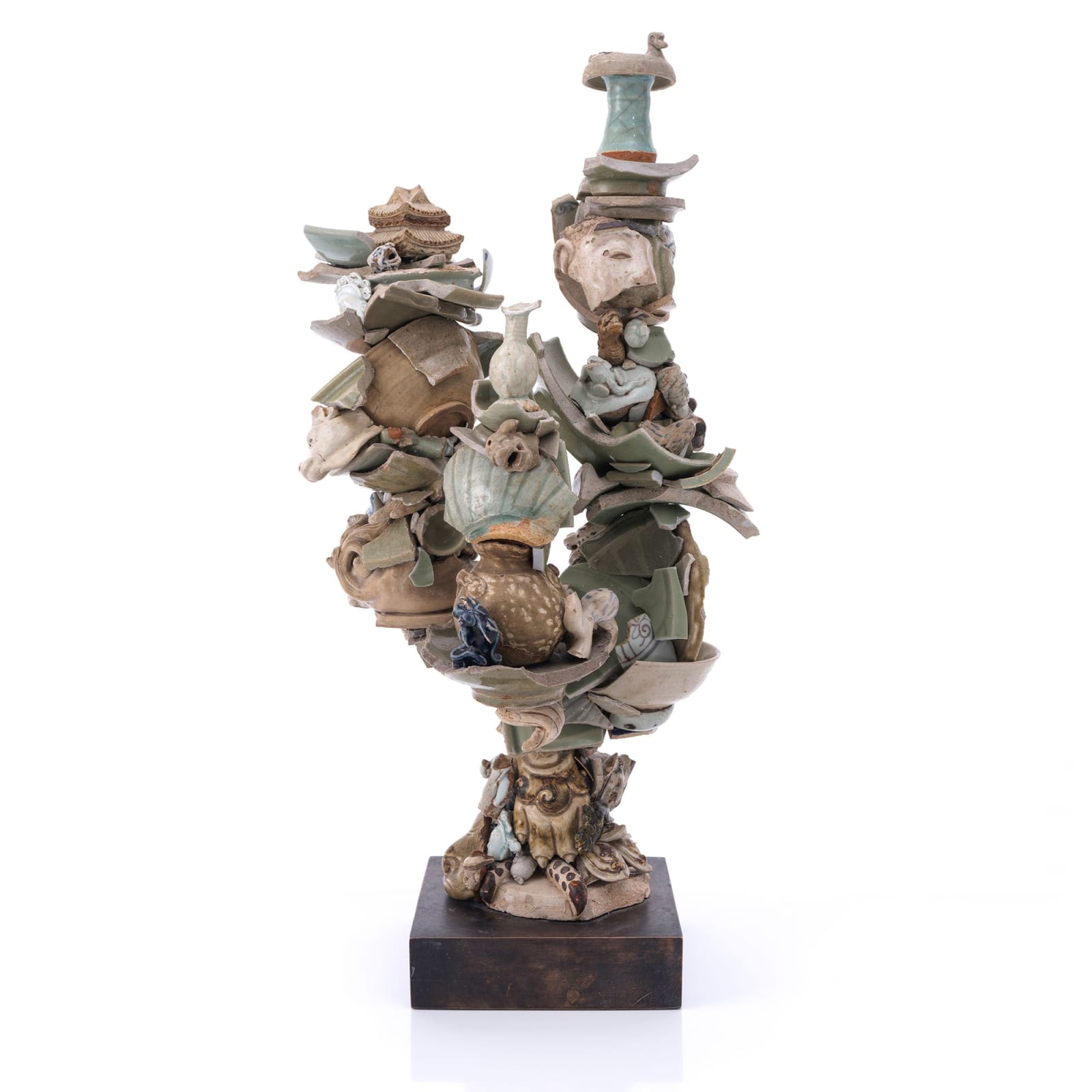 Bouke de Vries, Celadon Accumulation, 2024