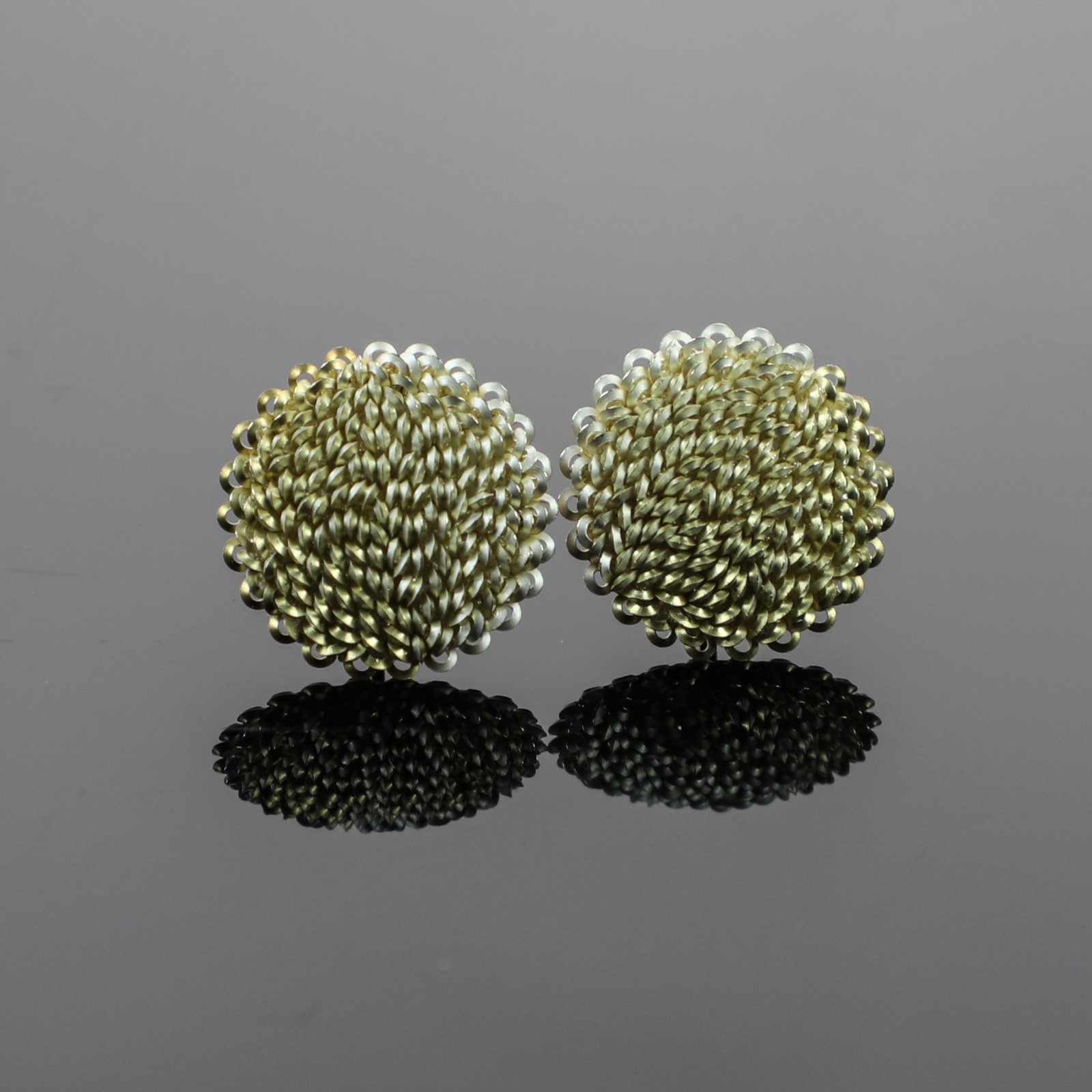 Andrew Lamb, Lenticular Earrings, 2025