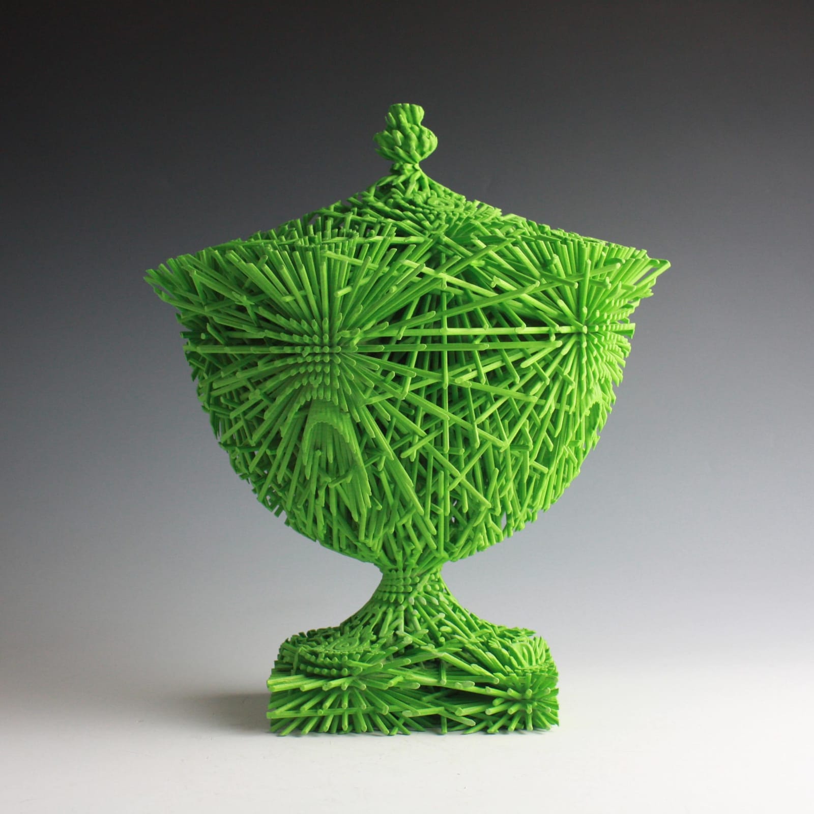 Michael Eden, Large Oval Green Bloom, 2011