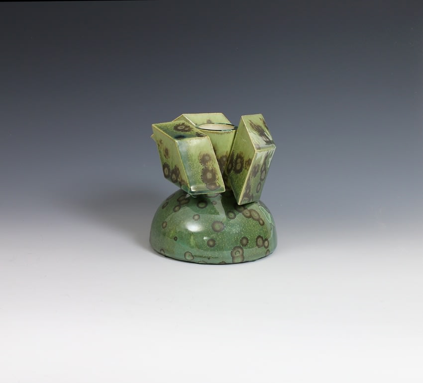 Kate Malone, Baby Green Magma Pot II, 2015