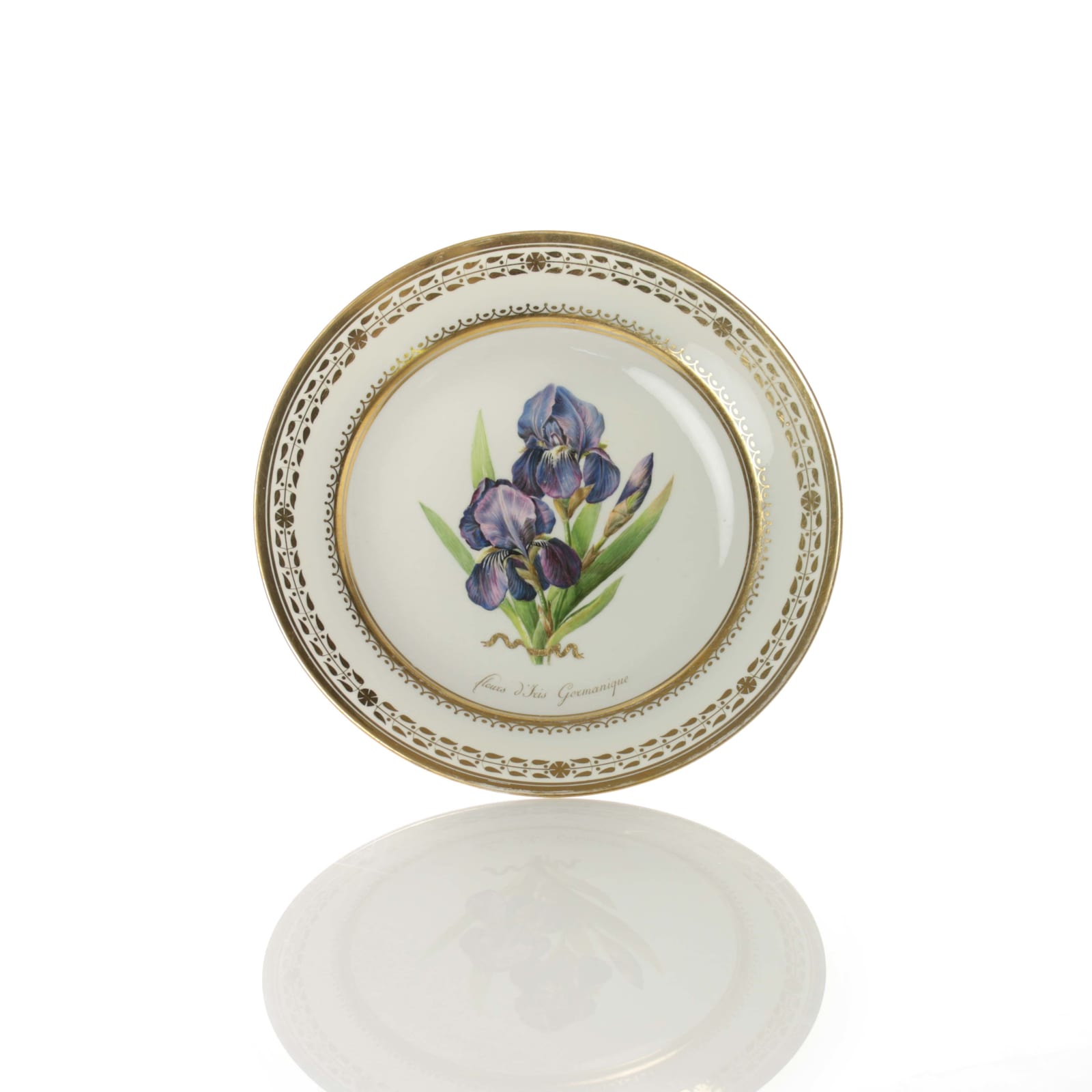 Sèvres Porcelain, 21 Sèvres Plates from the Service des Plantes Comestibles, 1817 & 1825