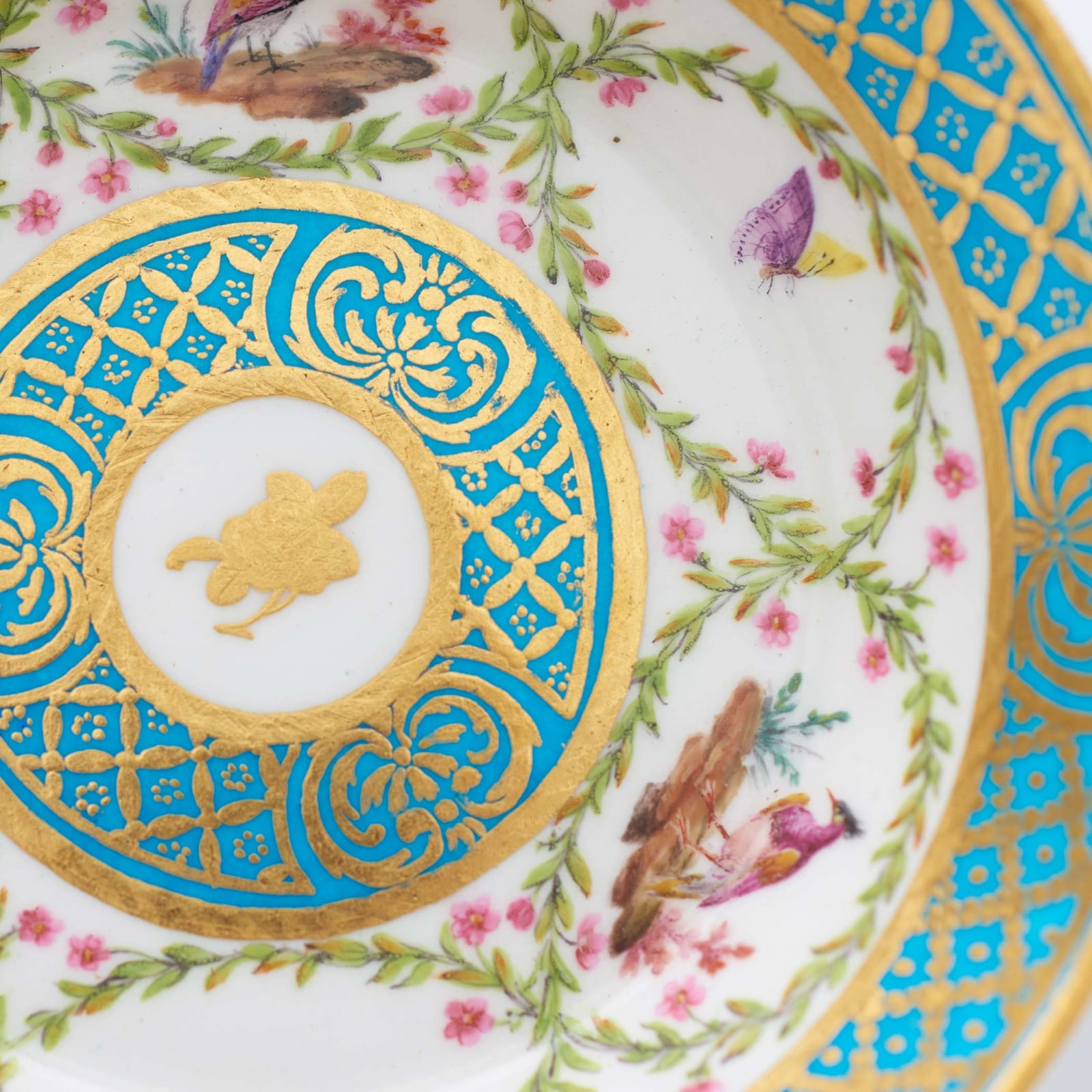 Sèvres Porcelain, A Sèvres Cup & Saucer, 1784