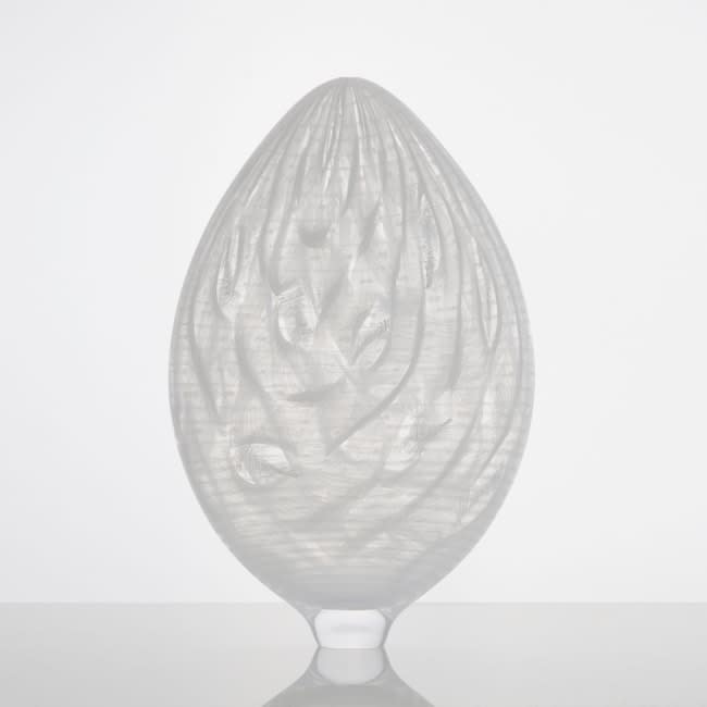 Tobias Møhl, Oval Lace Vessel, 2017