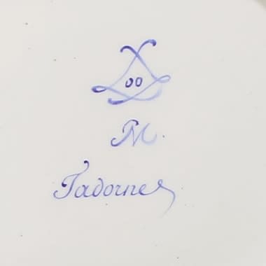 Sèvres Porcelain, A Sèvres Porcelain Plate, 1791