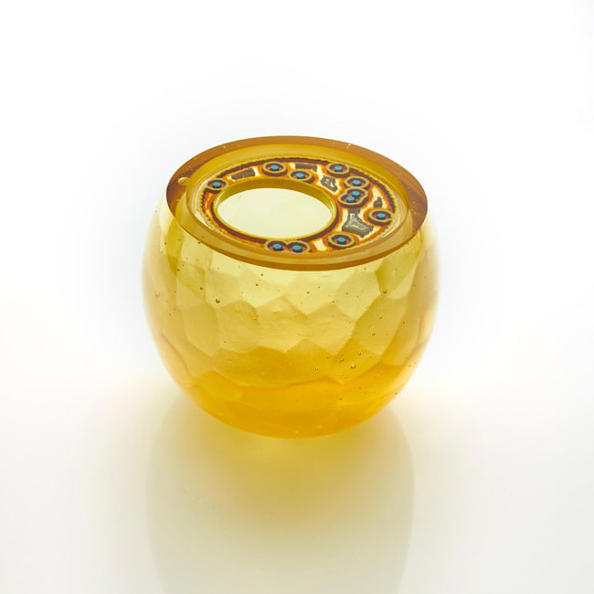 Angela Jarman, Citrine Agate Geode, 2018