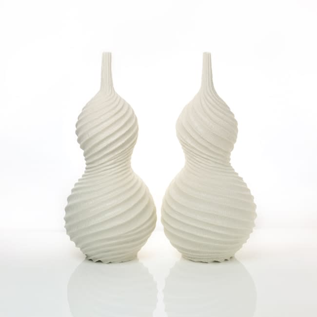 Andrew Wicks, Pair of Gourd Vases, 2020