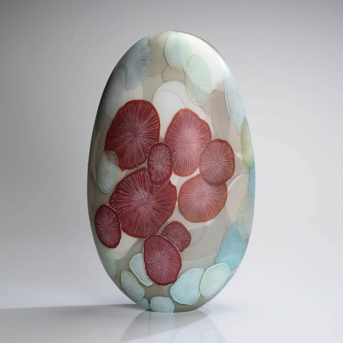 Clare Belfrage, Light Time; Grey with Red, 2021