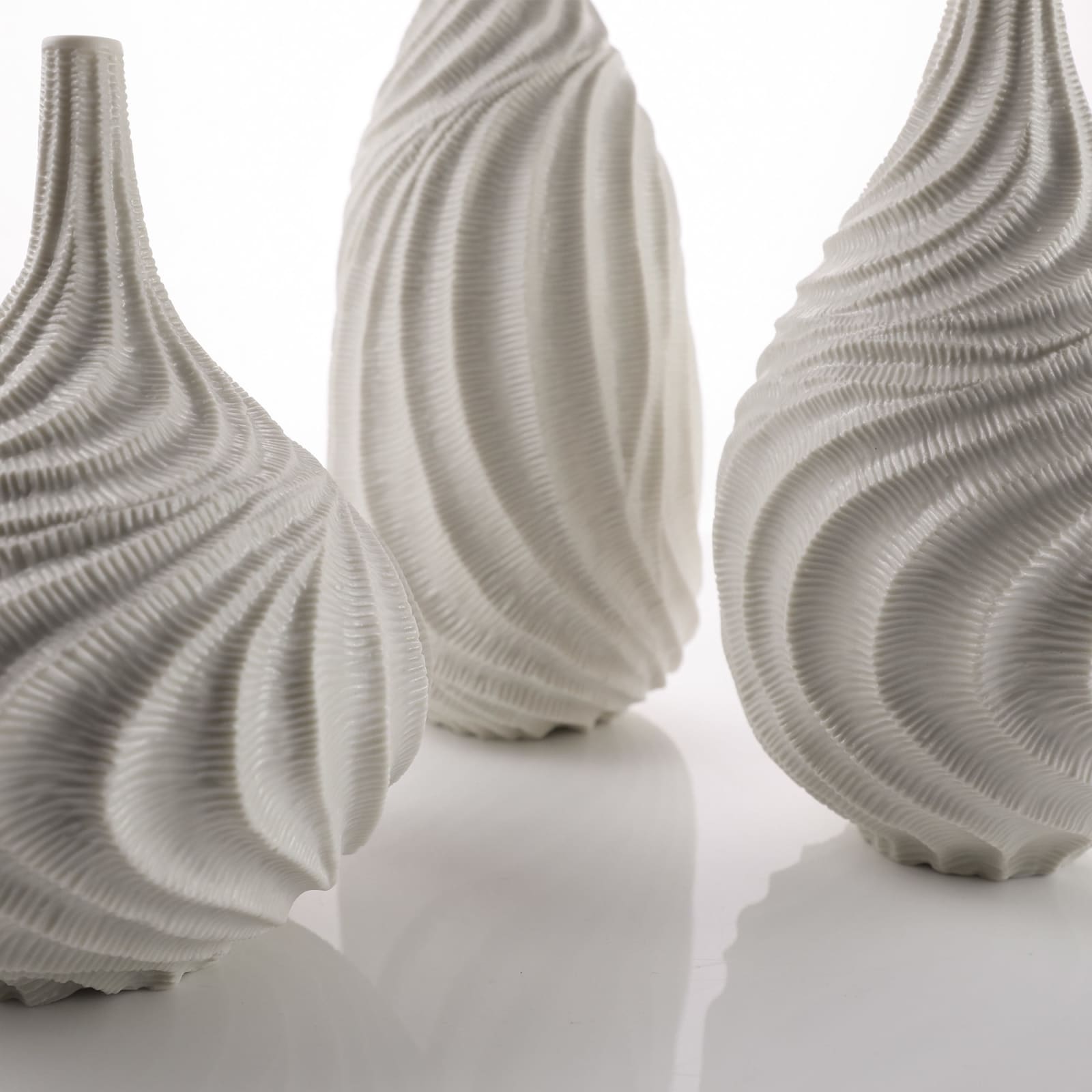 Andrew Wicks, Three Wave Vessels, 2025