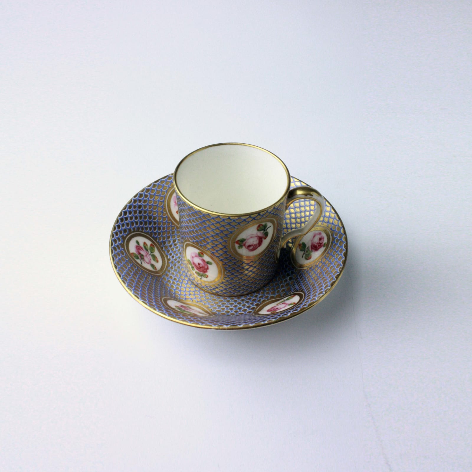 Sèvres Porcelain, A Sèvres Cup & Saucer, 1776