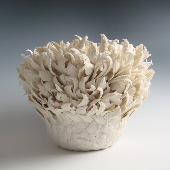 Hitomi Hosono, Rounded Leaves Bowl, 2010