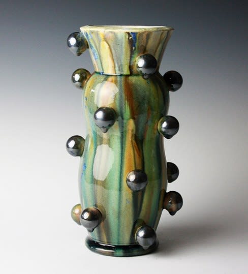 Kate Malone, Striped Atomic Vase, 2012