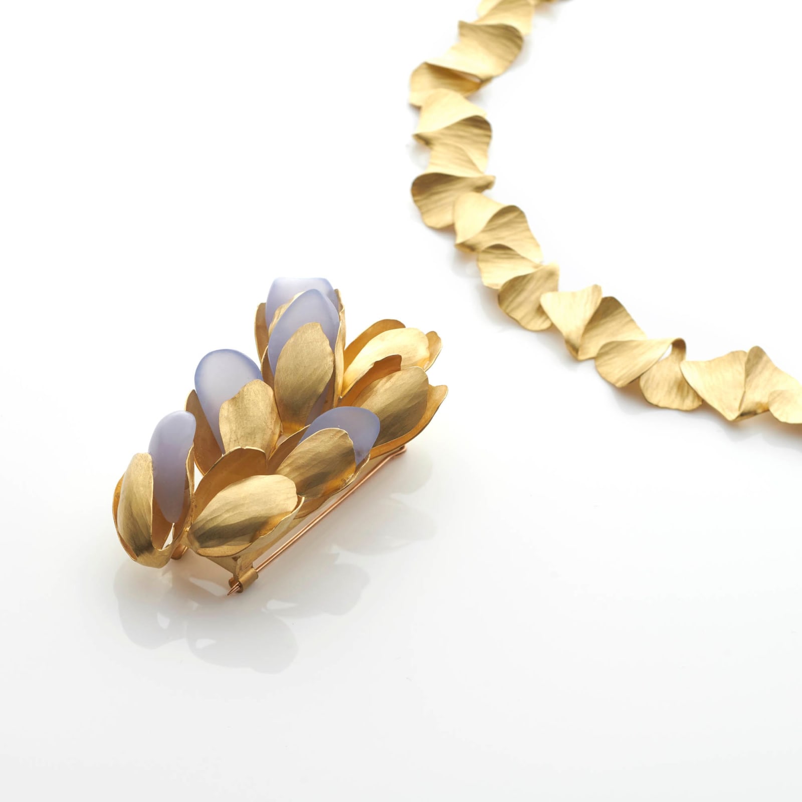 Kayo Saito, Gentian Brooch, 2023