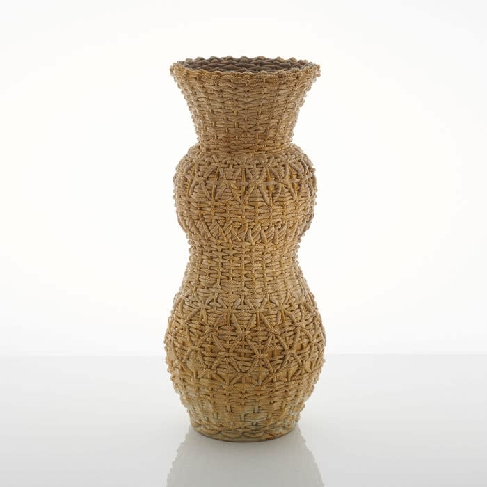 Kate Malone, A Large Woven Gourd, 2022