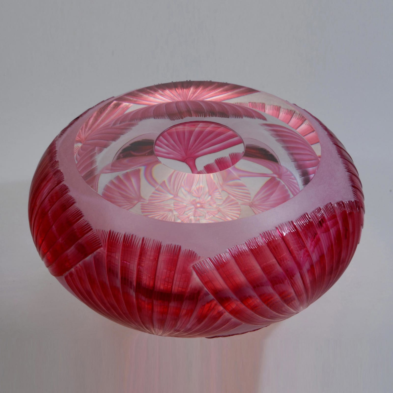 Katharine Coleman, Haeckel Ruby Diatomea Bowl, 2012
