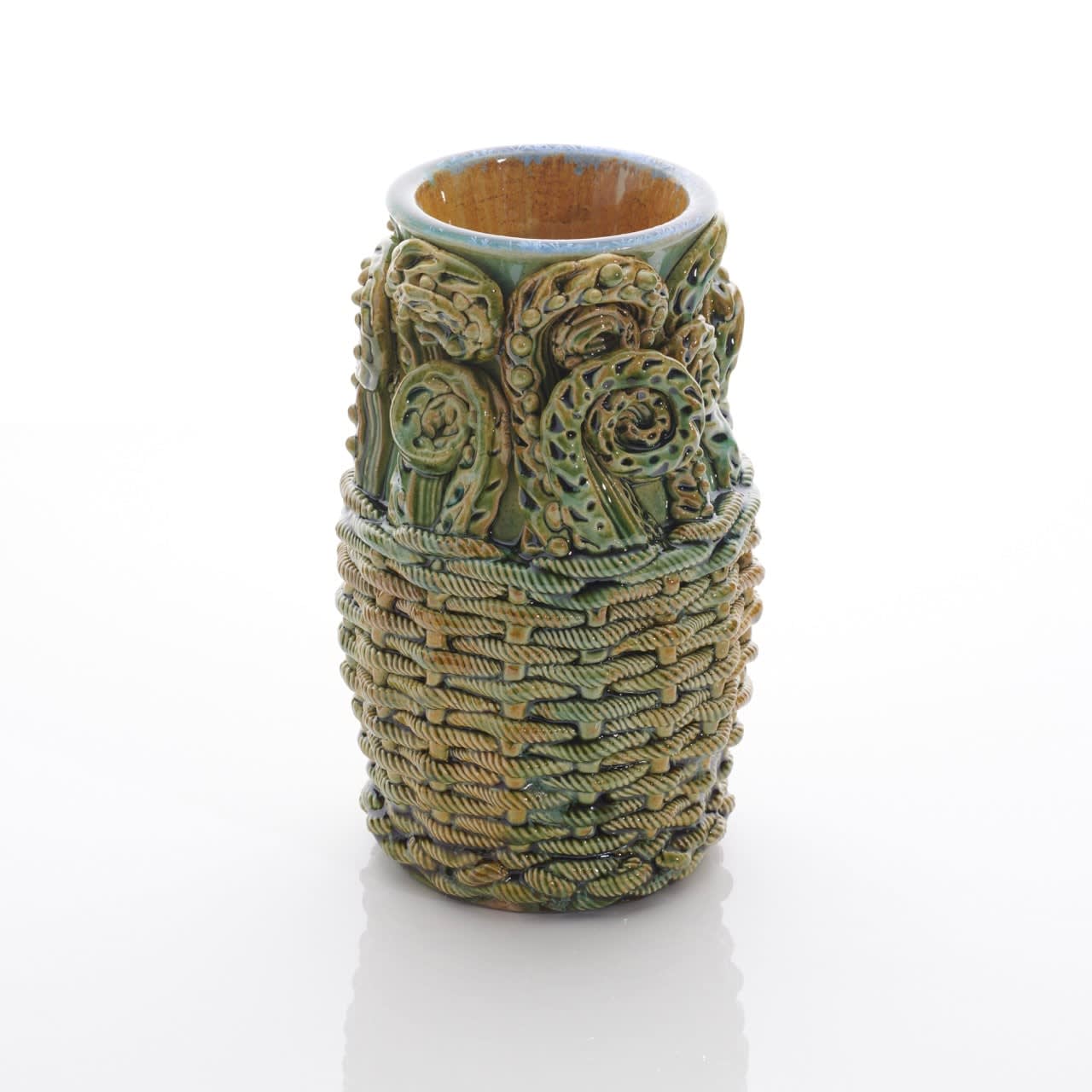 Kate Malone, Fern Basket Vase, 2023