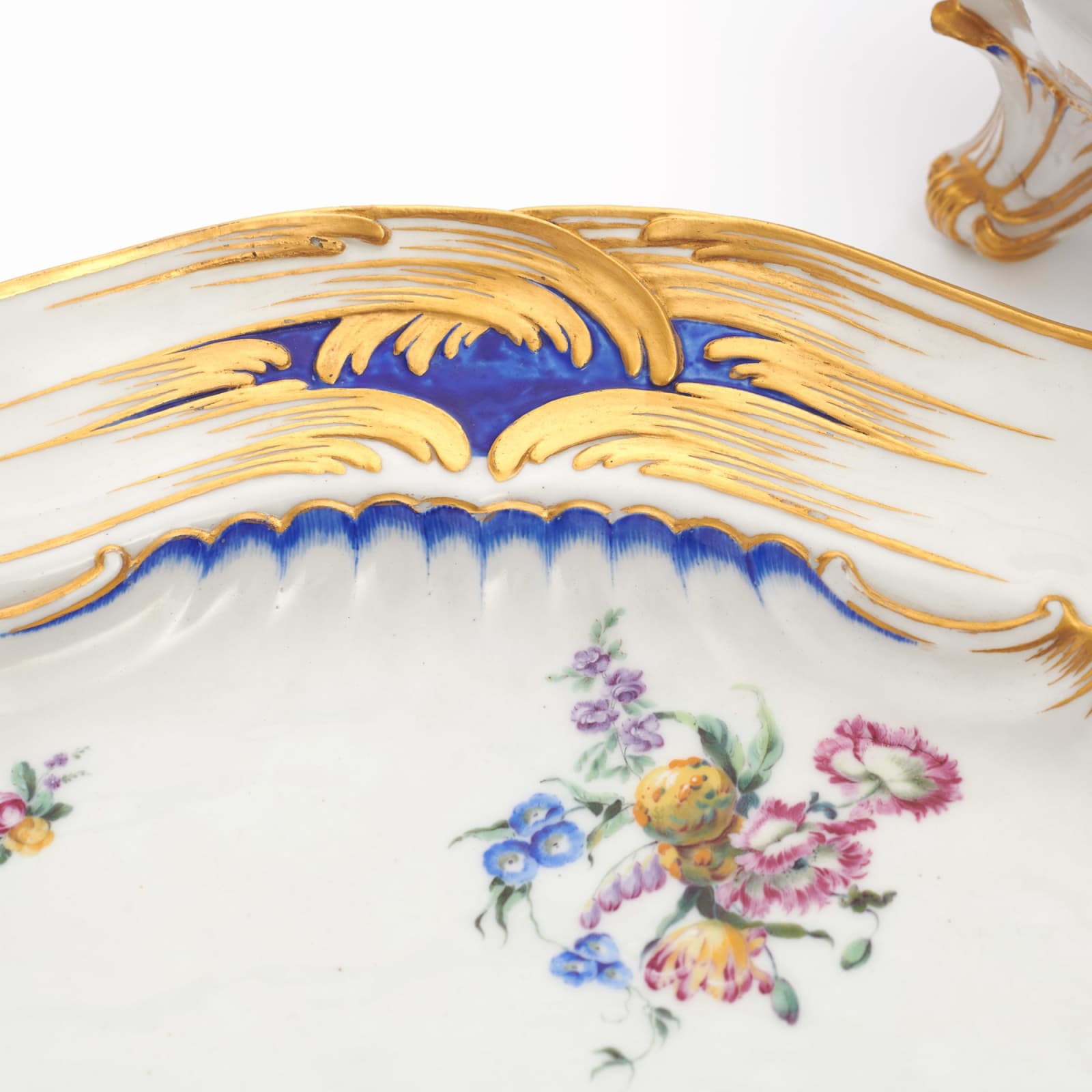 Sèvres Porcelain, A Vincennes Terrine Saxe, 1753-54