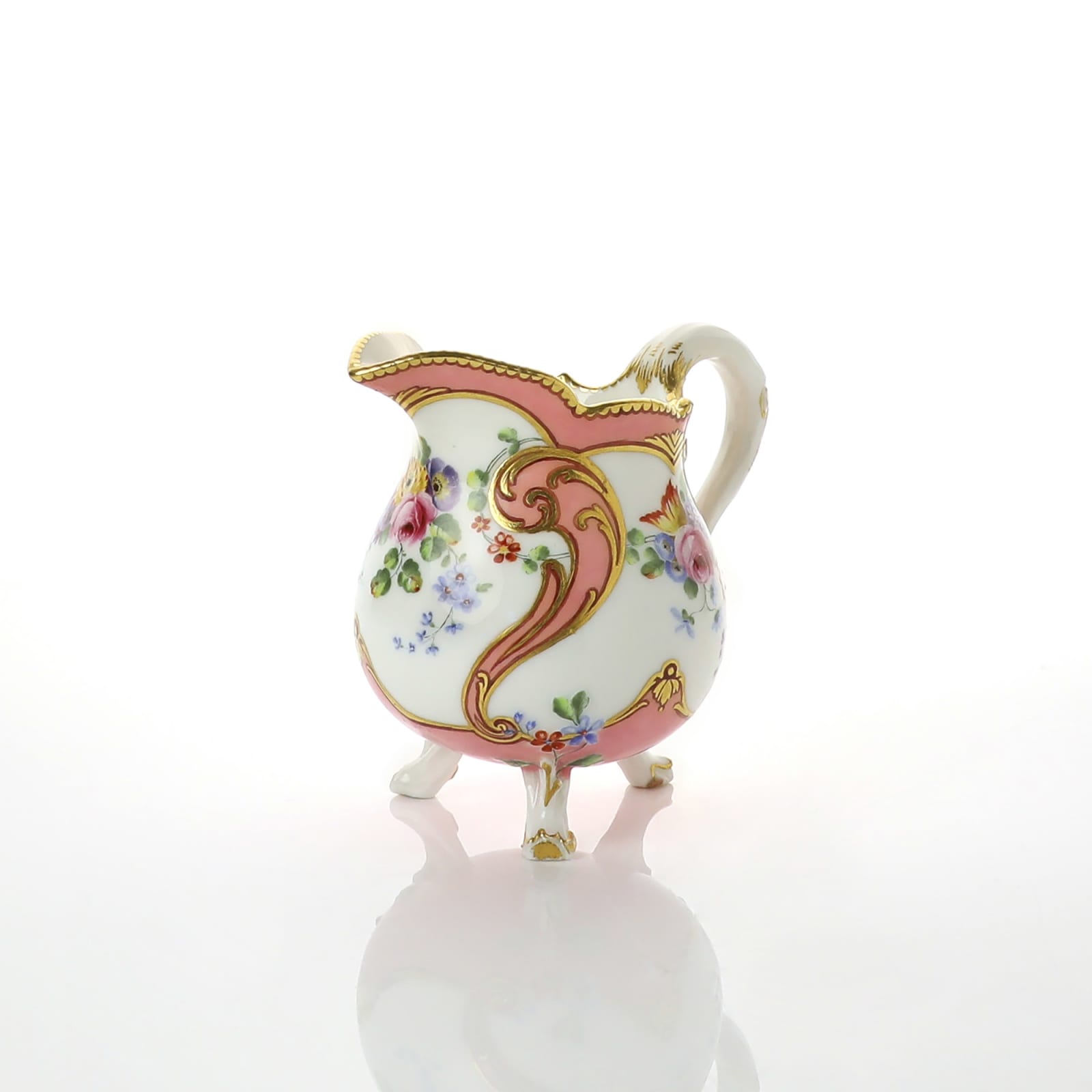 Sèvres Porcelain, A Soft-Paste Sèvres Porcelain Milk Jug, 1761