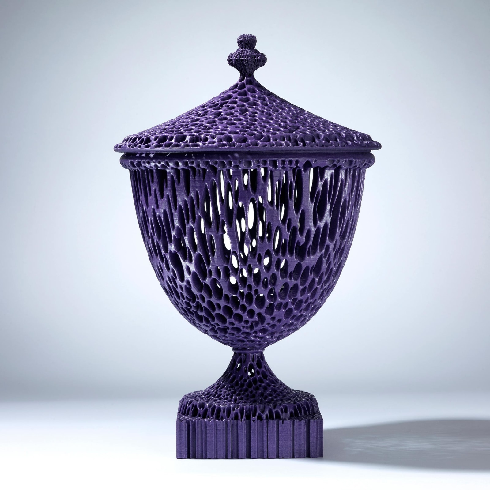 Michael Eden, A Tall Purple Wedgwoodn’t Tureen, 2010