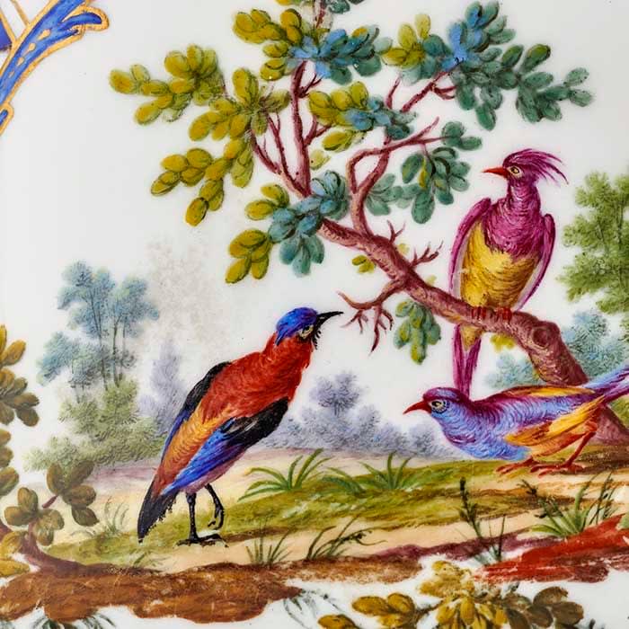 Sèvres Porcelain, A Soft-Paste Sèvres Porcelain Flower Vase, circa 1760