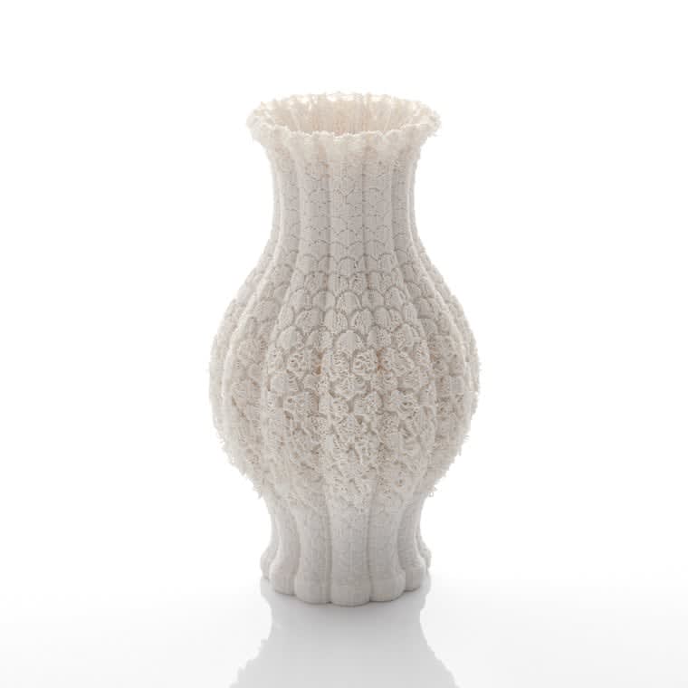 Nico Conti, Filigree of Light: Pleated Vessel, 2022