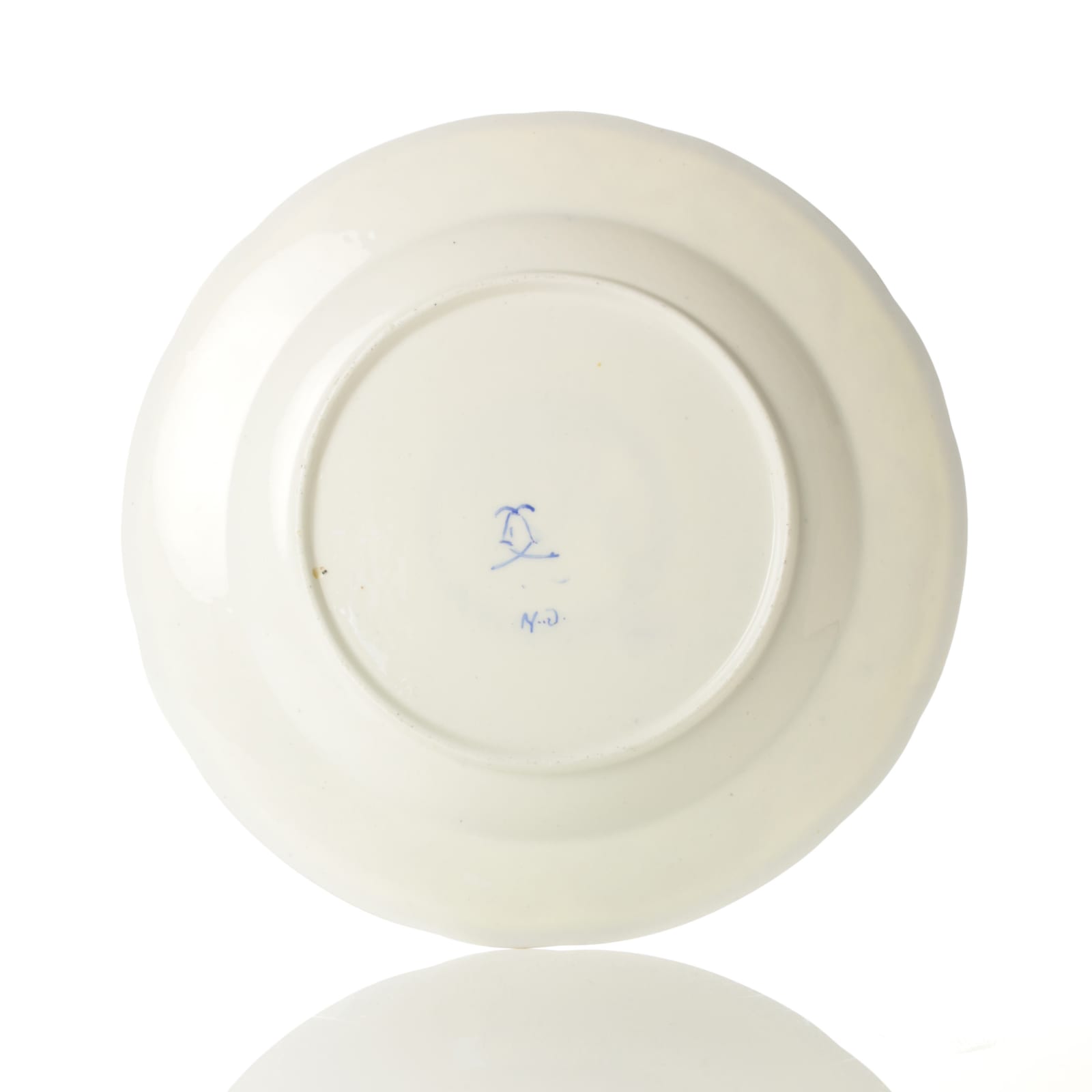 Sèvres Porcelain, A Sèvres Plate from the Vandernyver Service, 1792