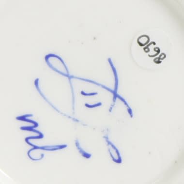 Sèvres Porcelain, A Sèvres Porcelain Cup and Saucer, 1786