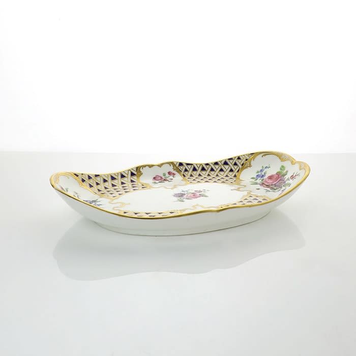 Sèvres Porcelain, A Sèvres Porcelain Tray, circa 1760-65