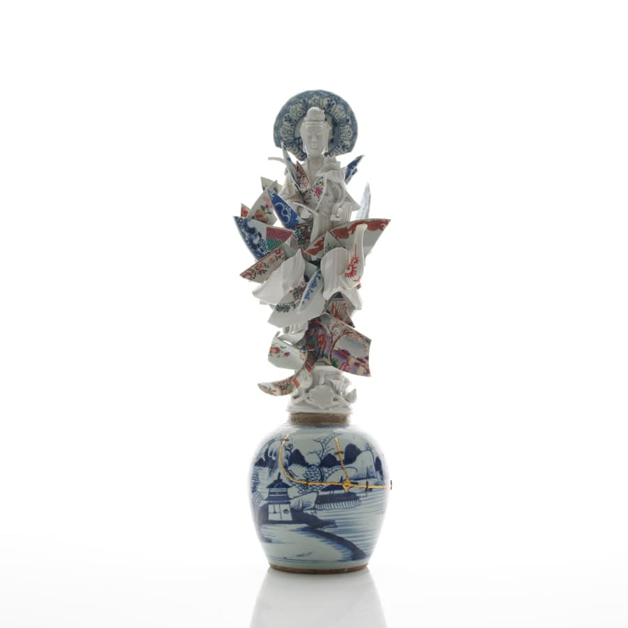 Bouke de Vries, Guan Yin on a Ginger Jar, 2019