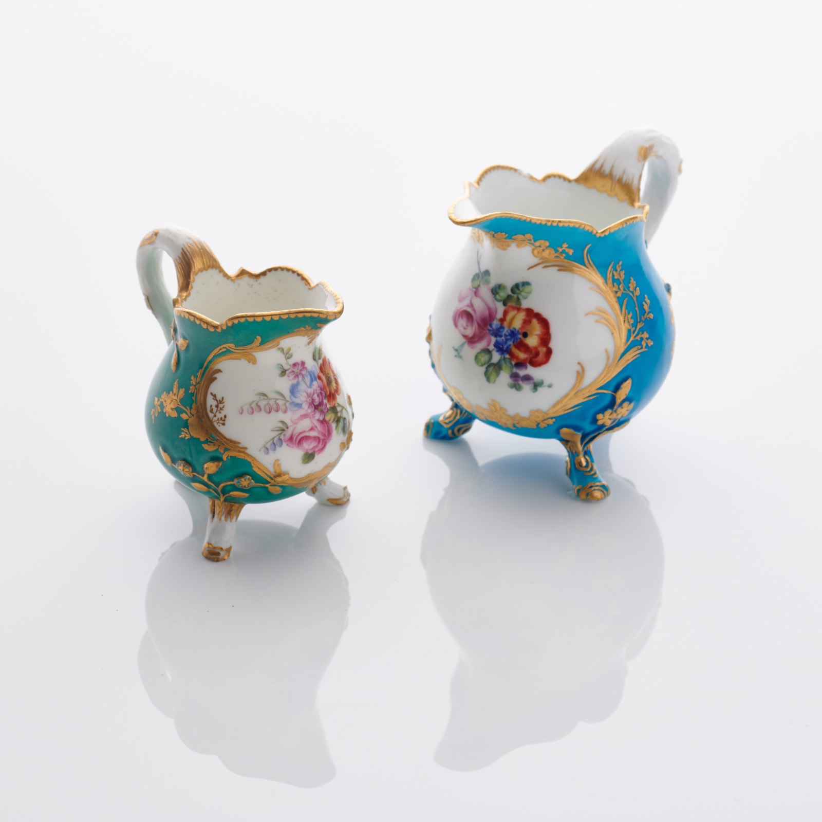 Sèvres Porcelain, A Soft-Paste Vincennes Porcelain Milk Jug, 1755