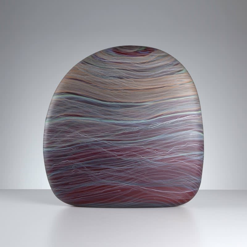 Clare Belfrage, In Sight in Dark Red, 2015