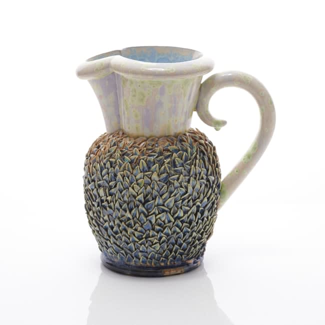 Kate Malone, A Green and Black Privet Jug, 2019