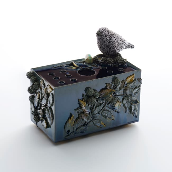 Kate Malone, Bird in the Moonlight Flower Brick, 2018