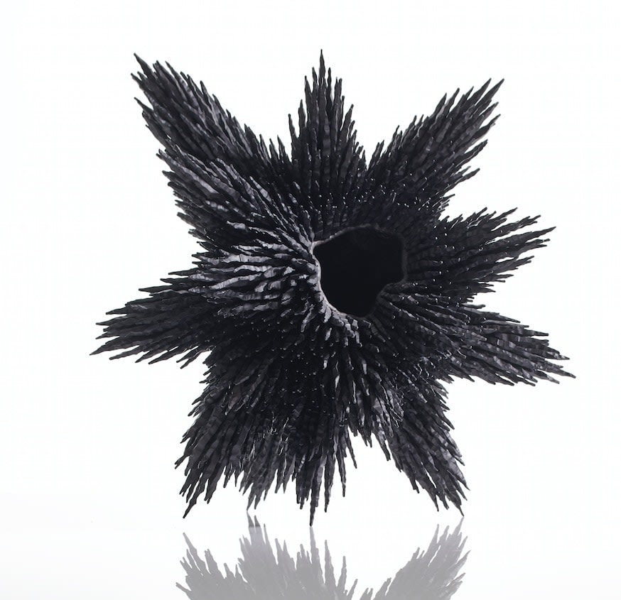 Junko Mori, Propagation Project; Multiple Cones, Textured Spikes, 2019