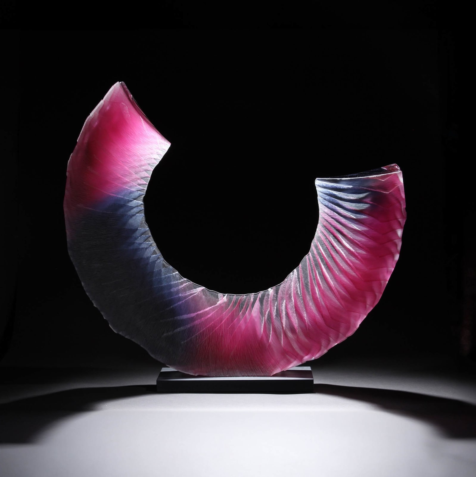 Colin Reid, Colour Saturation; Purple, 2024