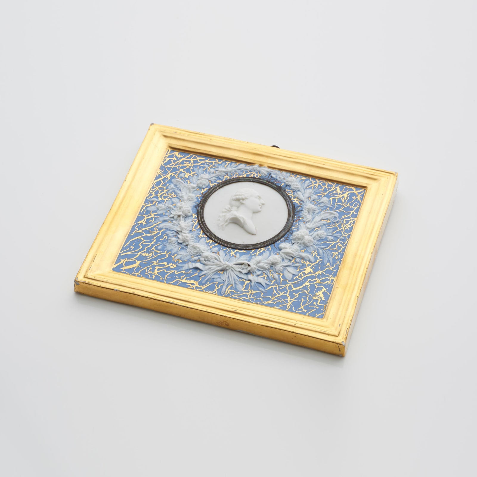 Sèvres Porcelain, A Pair of Sèvres Porcelain Plaques depicting King Louis XVI and Queen Marie-Antoinette of France, 1775