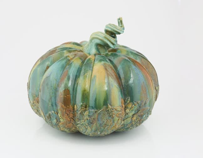 Kate Malone, Waddesdon Sprigged Big Mother Pumpkin, 2016