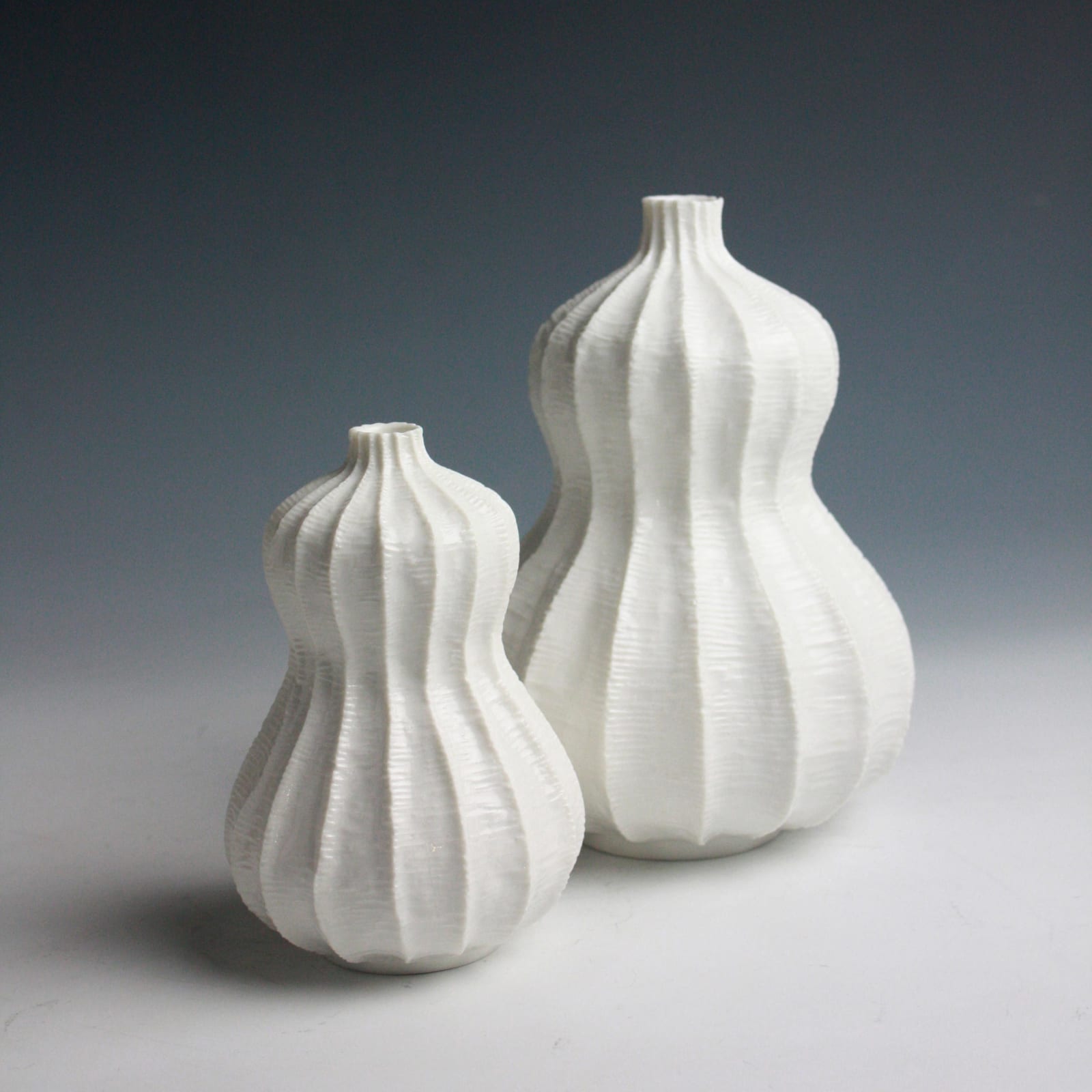 Andrew Wicks, Pair of Gourd Vases, 2011