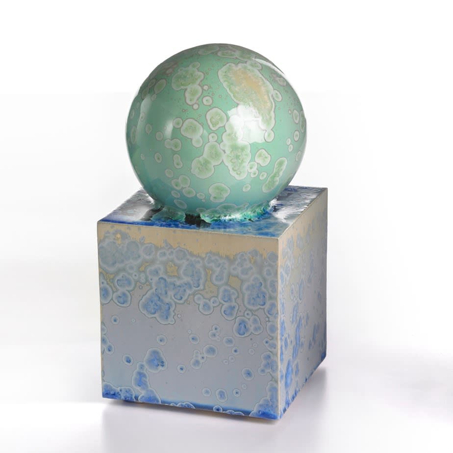 Kate Malone, Sphere and Cube, 2020