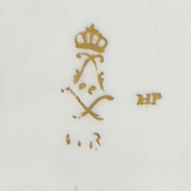 Sèvres Porcelain, A French 18th Century Hard-Paste Sèvres Porcelain Cup and Saucer, 1782