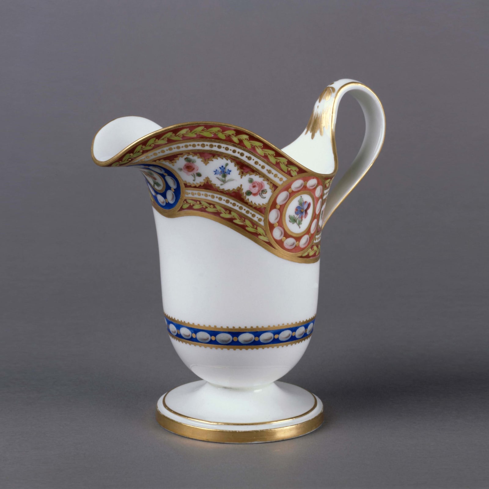Sèvres Porcelain, A Sèvres Milk Jug from the Comtesse d’Artois’ Service, 1789