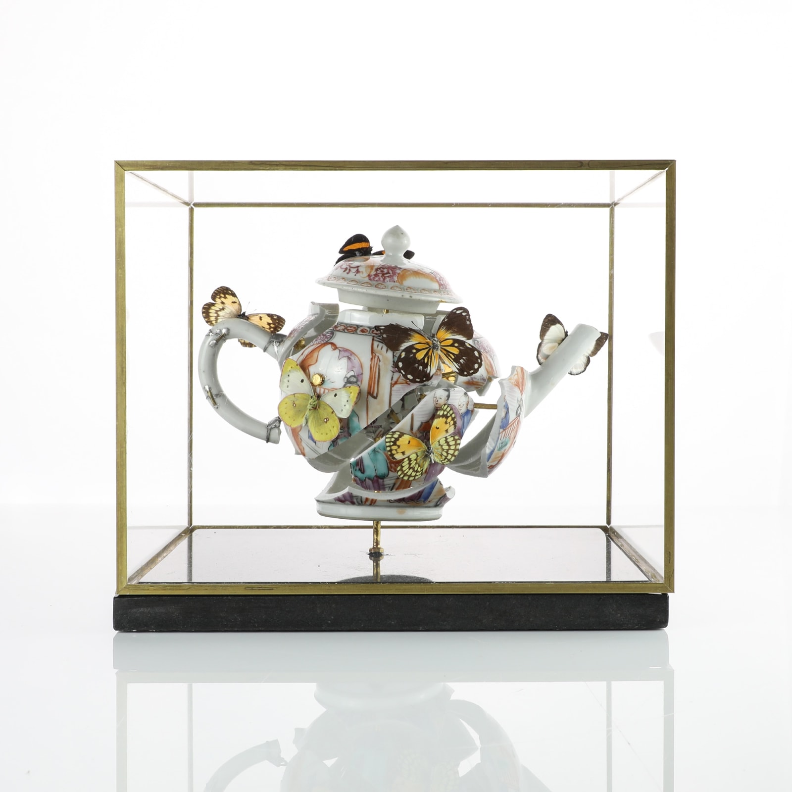 Bouke de Vries, Sculpture with Butterflies, 2025