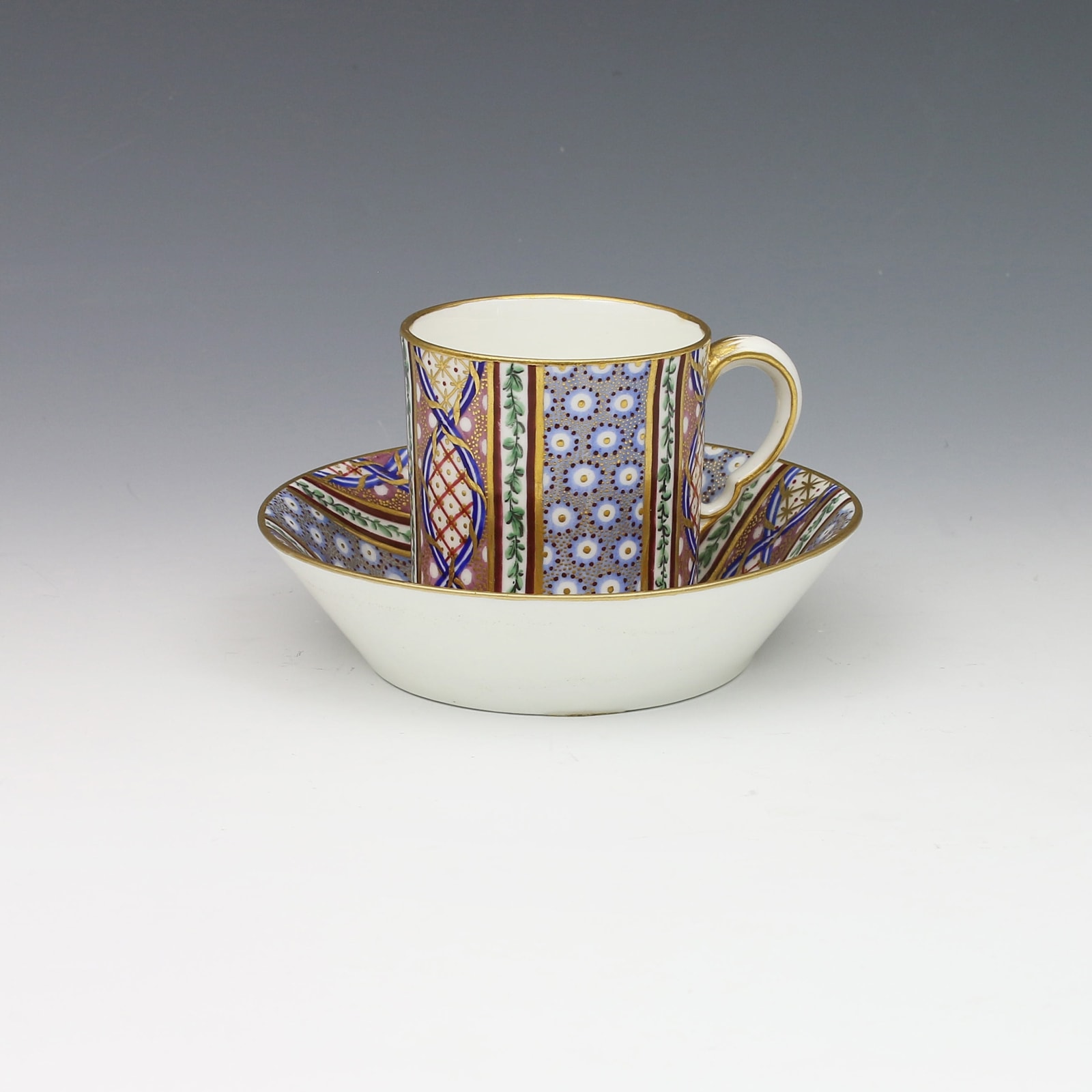 Sèvres Porcelain, A Sèvres Porcelain Cup & Saucer, 1766
