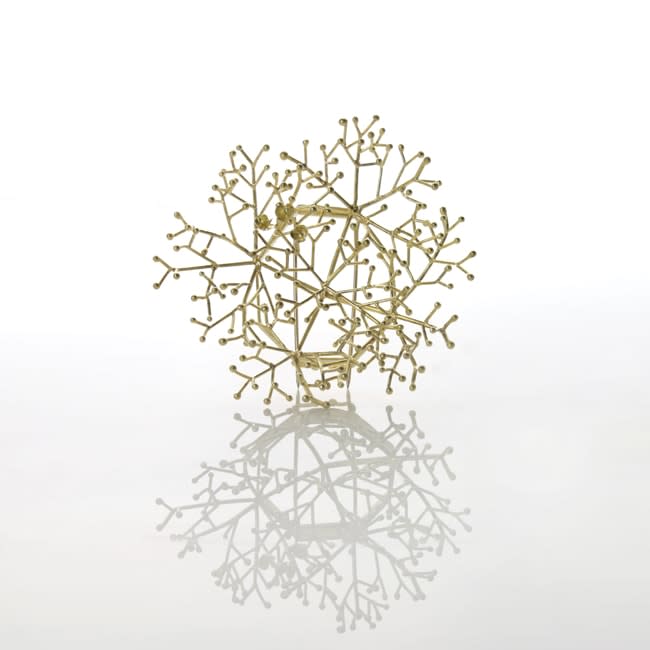 Kayo Saito, Elderflower Buds Brooch, 2017