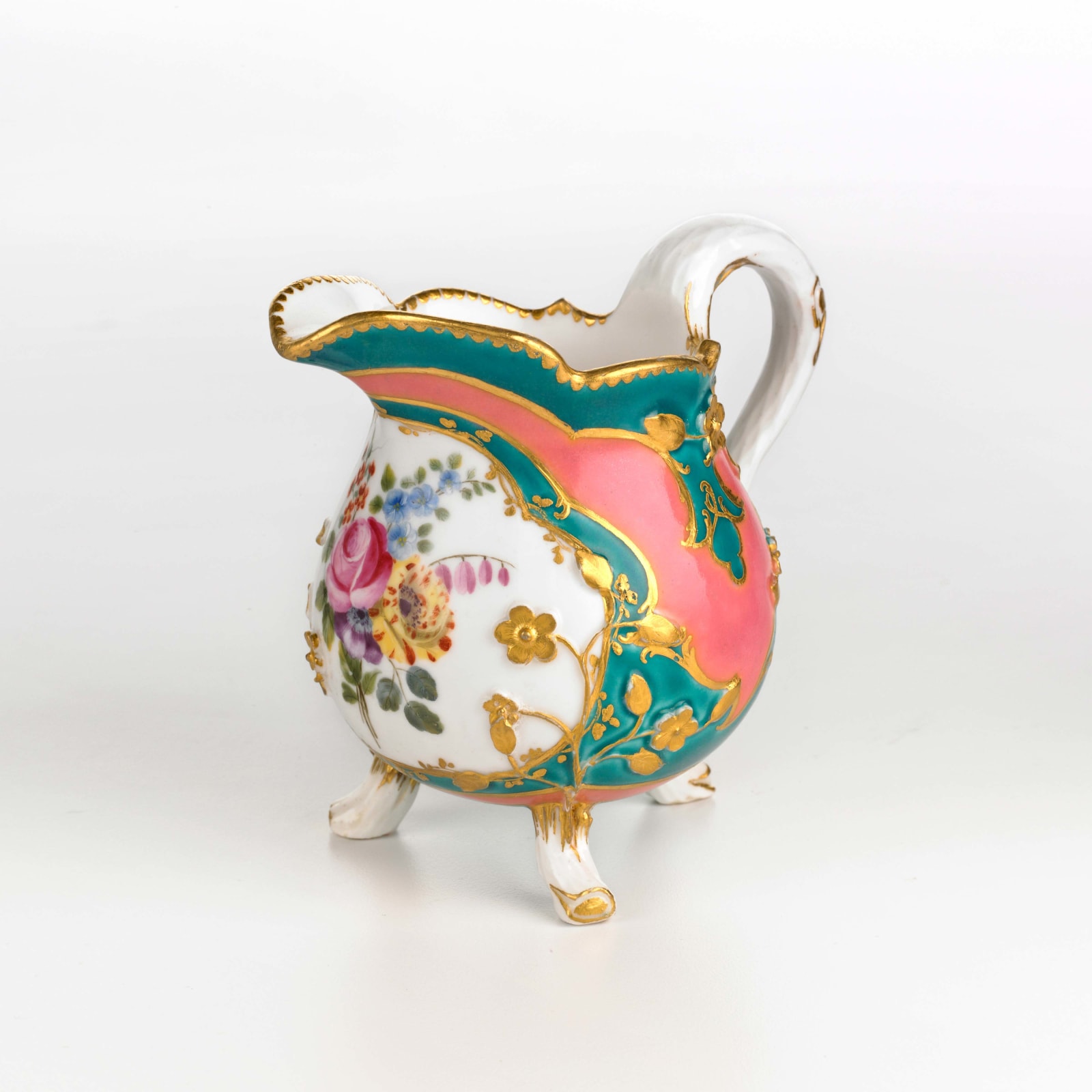 Sèvres Porcelain, A Soft-Paste Sèvres Porcelain Milk Jug, circa 1760